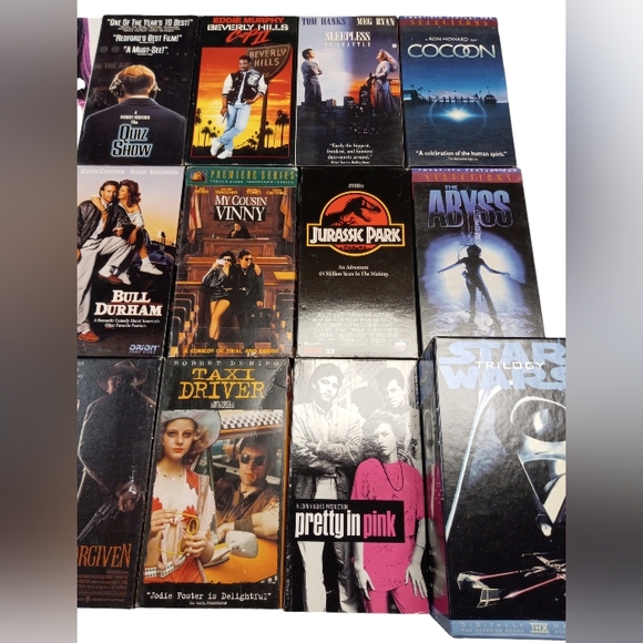 Old Times Favorite VHS Movies Collection - Picture 1 of 4